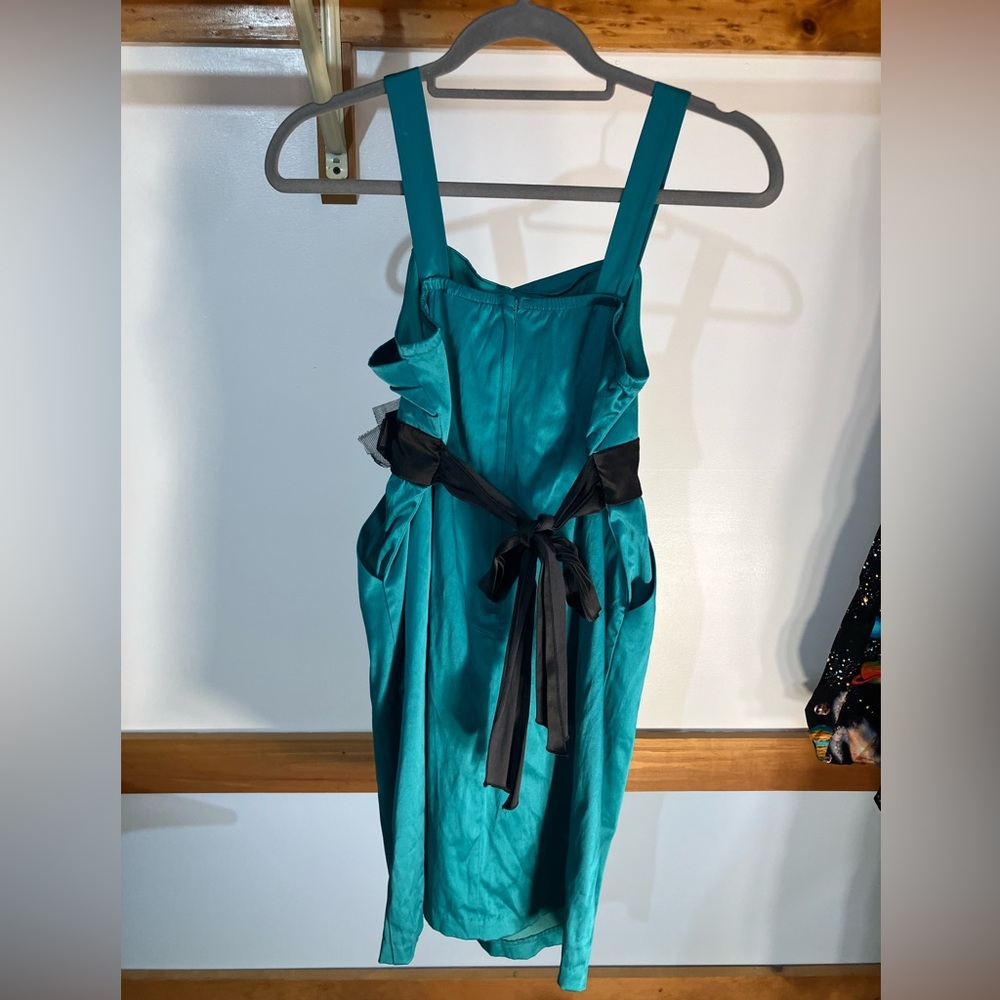 Turquoise Cocktail Dress